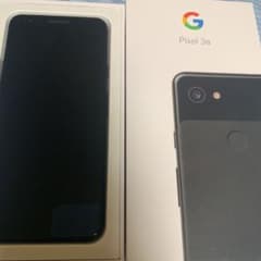 SIMフリー  Google  Pixel 3a Just Black 64GBのサムネイル