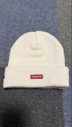 Supreme ニット帽 ビーニー ホワイトのサムネイル