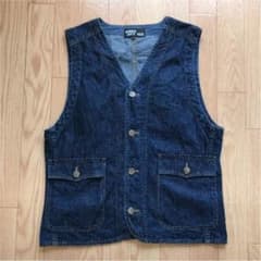 メンズ デニムベストのサムネイル