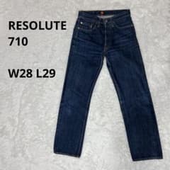 美品 RESOLUTE リゾルト 710 デニムパンツ W28 L29 ジーンズ - メルカリ