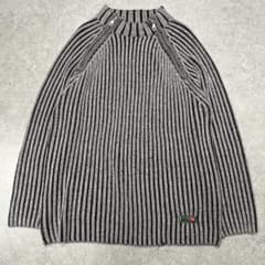 2000s Acid Wash Ribbed Zip Knitのサムネイル