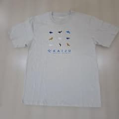 graniph KAIJU MARINE ANIMALS Tシャツ ライトグレーのサムネイル
