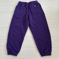 値下げ　【美品】Champion 紫 スエットパンツ　Mサイズのサムネイル