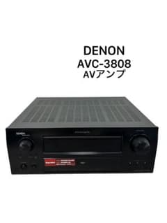 送料込み⭐︎DENON【AVC-3808 AVアンプ 本体 リモコン付き】 - メルカリ