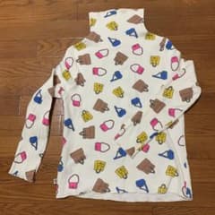 （カワイオカダ）バッグ模様ワッフルプルオーバーのサムネイル
