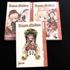 英語版「ローゼンメイデン（Rozen Maiden）1~3巻」【3冊セット