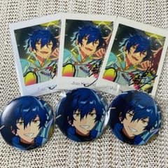 あんスタ コレクション缶バッジ 漣ジュン 10周年 ぱしゃっつ カード