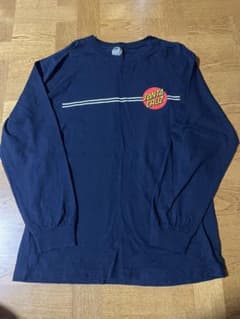 Santa Cruz 長袖Tシャツ ネイビー Lのサムネイル