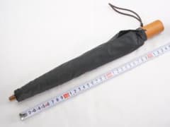 折りたたみ傘 ブラック 携帯用 雨傘 中古品のサムネイル