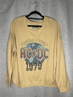AC/DC WORLD TOUR 1979 스웨트 L 사이즈 밴드