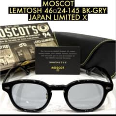 極美品】限定完売モスコット レムトッシュ 46 BK-GRY JPNLTD Ⅹ - メルカリ