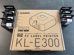 【新品未開封】CASIO ネームランド KL-E300 純正テープ6本セットのサムネイル