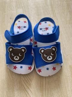 １４センチ　サンダル　ベビー　くまのサムネイル