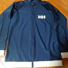 HH ネイビー ジップアップラッシュガードのサムネイル
