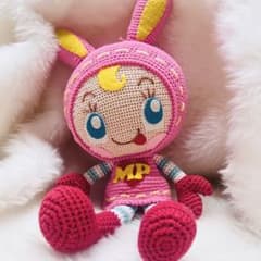 メゾピアノ　ベリエちゃん あみぐるみ 小（約30cm）平成レトロのサムネイル
