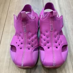 NIKE キッズ サンダル ピンクのサムネイル