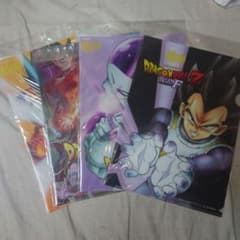 ドラゴンボールZ 復活のF クリアファイル 4種4枚セット・未開封