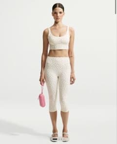 NikeSKIMS Matteプリントハイウエスト クロップド43cmレギンスS - メルカリ
