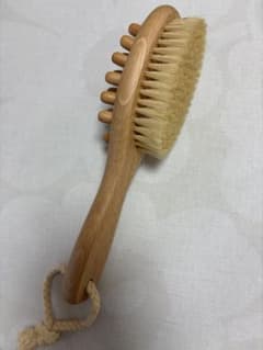木製ボディブラシ マッサージ用のサムネイル