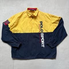 盛岡様】【激レア】POLO SPORT 配色ジップジャケット 90s L - メルカリ