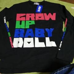 150cm、ロンT、GROW UP、タグつき新品、ベビードールのサムネイル