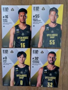 B.LEAGUE カード 2025-26 群馬クレインサンダーズ 淺野ケニー選手
