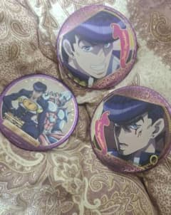 ジョジョの奇妙な冒険 アニメ10周年記念展 缶バッジ 東方仗助 - メルカリ