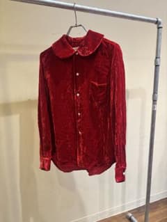 コムデギャルソンガール ベロアシャツ 25fw - メルカリ