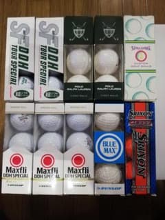 新品　ゴルフボール　3個入り10セットのサムネイル