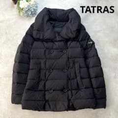 大きいサイズ✨タトラス ダウンジャケット ロレンザーナ 黒 Lサイズ ロゴ入り 大きいサイズ✨タトラス ダウンジャケット ロレンザーナ 黒 Lサイズ