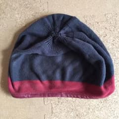 blackmeans コットンベレー 黒x赤のサムネイル
