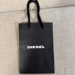 DIESEL 黒 ショッパー 小型　DISEL紙袋のサムネイル