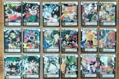 お*し様 ドラゴンボールZ カードダス LRセット18枚＋おまけ3枚1995年製のサムネイル