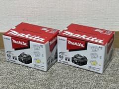 未使用品！makita 18V 6.0Ahバッテリー BL1860B 2個セットのサムネイル