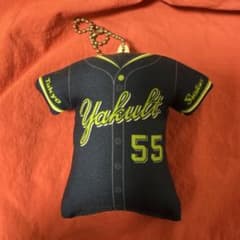 ｛元）東京ヤクルトスワローズ キーホルダー 55 村上宗隆選手のサムネイル