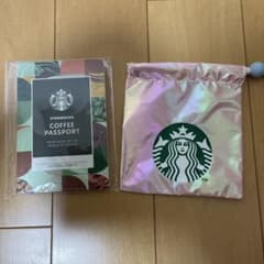 スターバックス コーヒーパスポート 巾着ポーチ セットのサムネイル