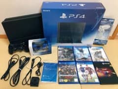ps4本体　playstation4 本体　カセットとリモコン付きのサムネイル