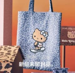 ハローキティ TBH コラボ トートバッグ 海外 限定 ヒョウ柄 キティ 