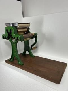 冬の大特価 小野式製麺機2型 両刃 2.2mm&6.3mm切刃 レストア済み