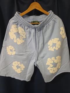DENIM TEARS スウェットショーツ ライトブルーのサムネイル