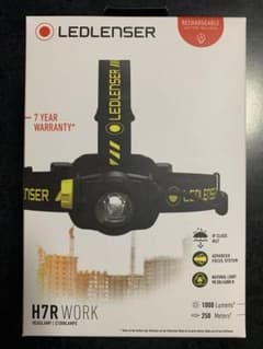 新品未使用LEDLENSER H7R WORK ヘッドライトのサムネイル