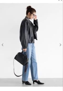 18000円新品♡レザー風ジャケット♡スコットクラブ購入ゴールドシップ 