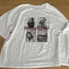 レディース グラフィック Tシャツ 半袖 ホワイト 着丈56cm 身幅56cmのサムネイル