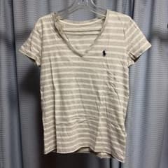 POLO RALPH LAUREN ボーダー Vネック Tシャツのサムネイル