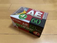 TDK AE 60分 カセットテープ 4巻パック - メルカリ