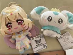 【匿名配送】プリキュア アルカナ ぬいぐるみ 2体セット 名探偵プリキュア キュアアルカナ ぷちきゅあ ポルン ぬいぐるみ 2点