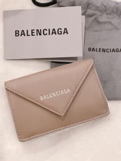 値下げ！！BALENCIAGA バレンシアガ ペーパーミニウォレットのサムネイル