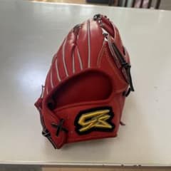 GS軟式グローブ 赤 外野用のサムネイル