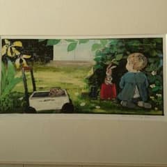 酒井駒子 絵 ビロードのうさぎのサムネイル