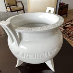 中国美術 陶磁器 香炉 白磁 宋定窯写し（共箱あり）パリ購入品 - メルカリ